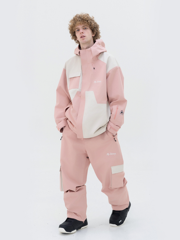 MYSNOWAY Icy Pink 3L Snow Suit - Men's