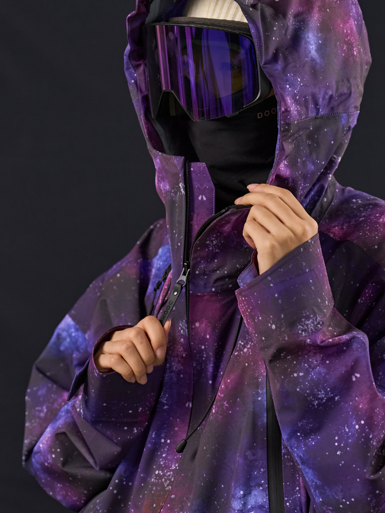 Doorek GlideFlow Galactic Baggy Ski Shell Jacket - Unisex - Snowears