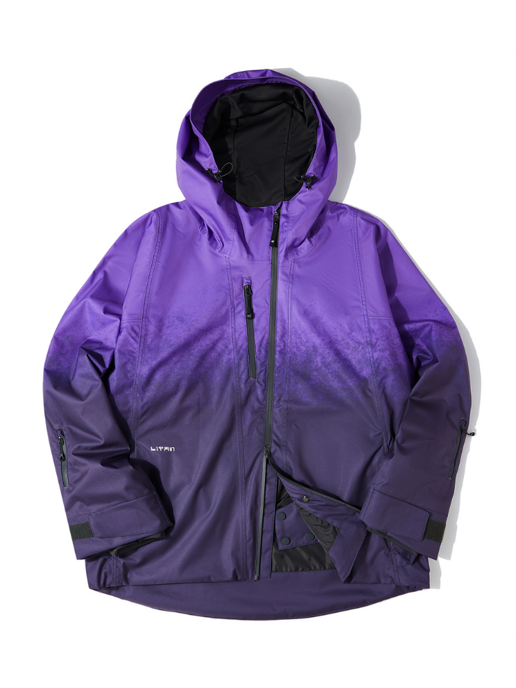 LITAN Teflon Purple Ski Jacket - Snowears - Skiing On Sales