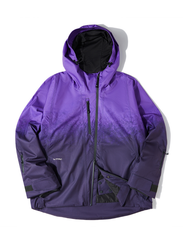 LITAN Alpine Teflon Purple Jacket - Unisex - Snowears- Jackets