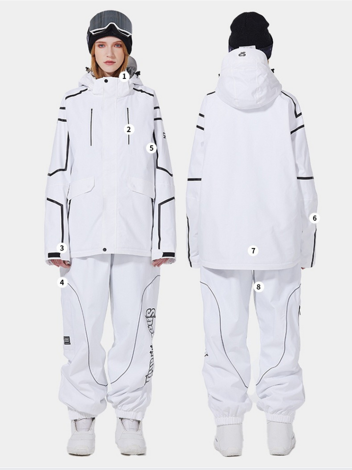 ARCTIC QUEEN Sleek Winter Snow Suit - Women's (Copy)-还没好 - Snowears- Suits