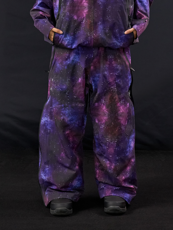 Doorek GlideFlow Galactic Shell Baggy Ski Pants - Unisex - Snowears