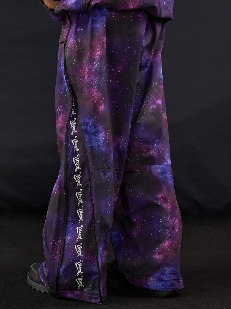 Doorek GlideFlow Galactic Shell Baggy Ski Pants - Unisex - Snowears