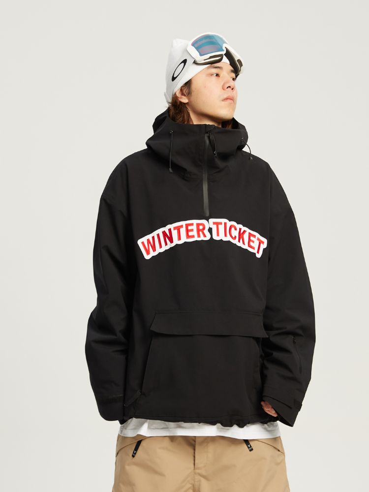 Winter Ticket 2L Urban Freestyle Pullover Jacket - Unisex Winter Ticket | Snowears.com