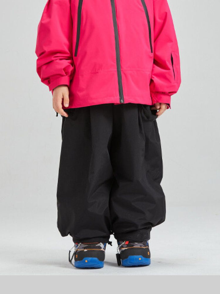 Doorek Kids 3M Thinsulate Adjustable Suspenders Snow Pants - Snowears-snowboarding skiing jacket pants accessories