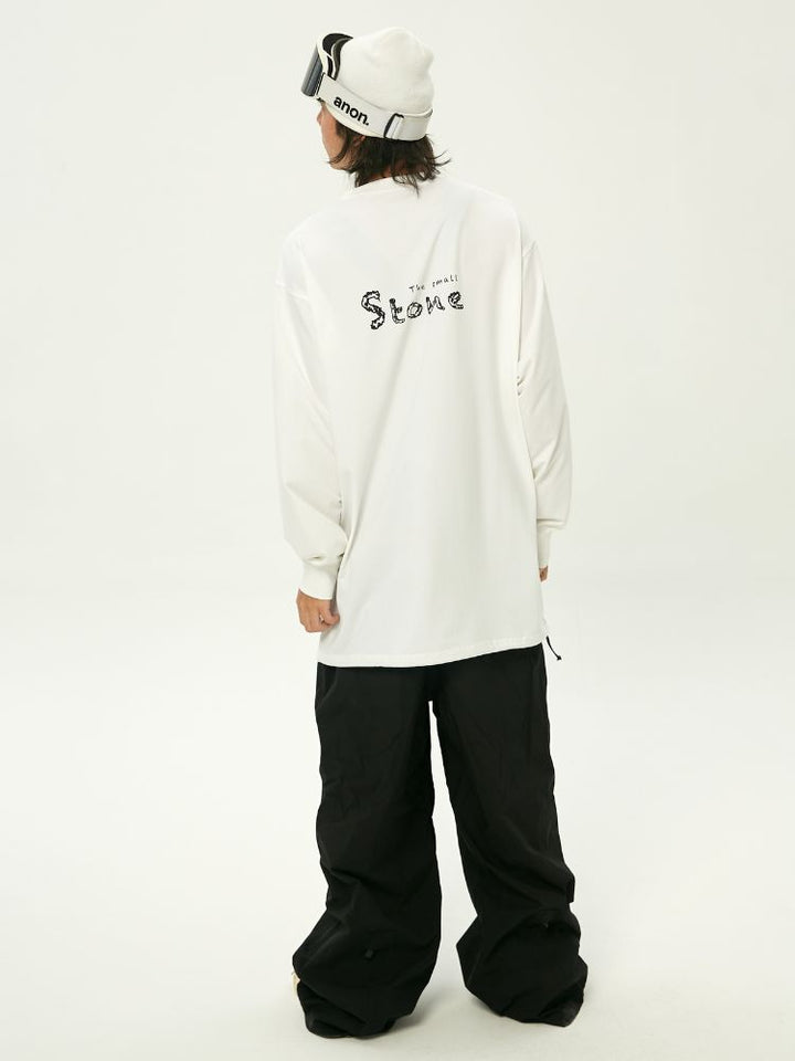 Winter Ticket Rock Oversized Snowboard T-Shirt - Unisex - Snowears- Shirts & Tops