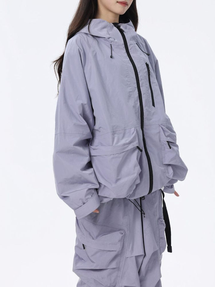 POMT CleanF Wrinkle Baggy Snow Jacket - Women's - Snowears- Womens snowboard/Ski Jackets