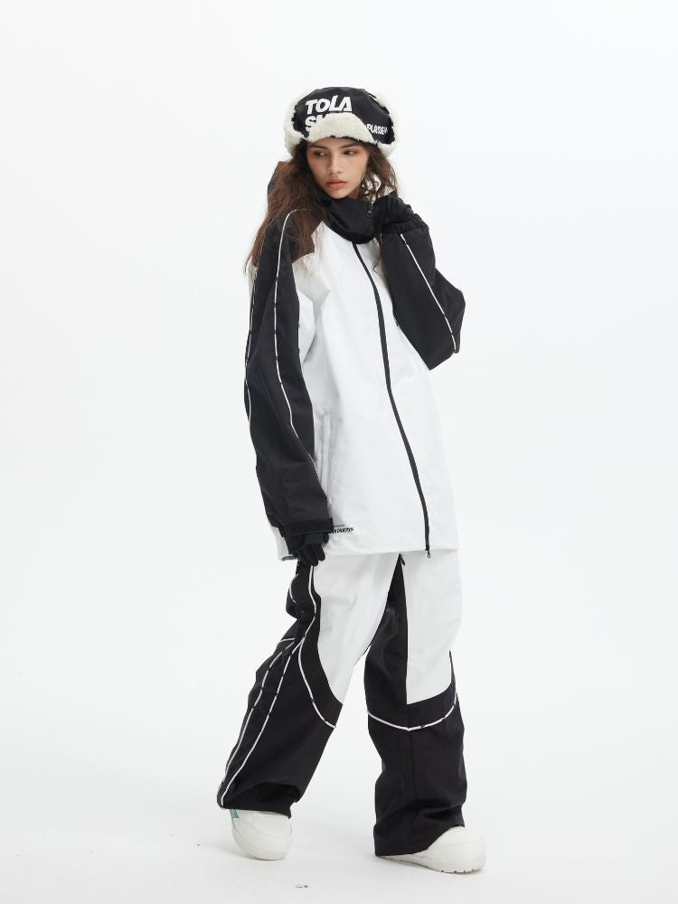 ウォーキング・ランニングウェア GAKKIN GX BLACK&WHITE TRACK JACKET&PANTS GX BLACK&WHITE TRACK JACKET – GXX