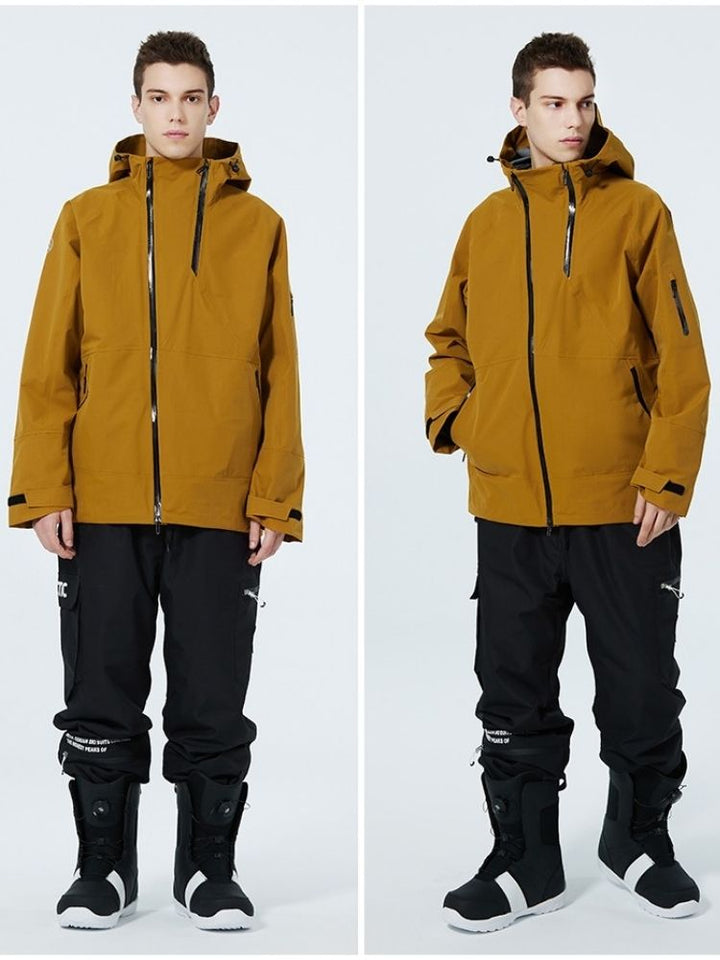 ARCTIC QUEEN Men's Insulated Dual-Zip Snow Jacket - Snowears-snowboarding skiing jacket pants accessories