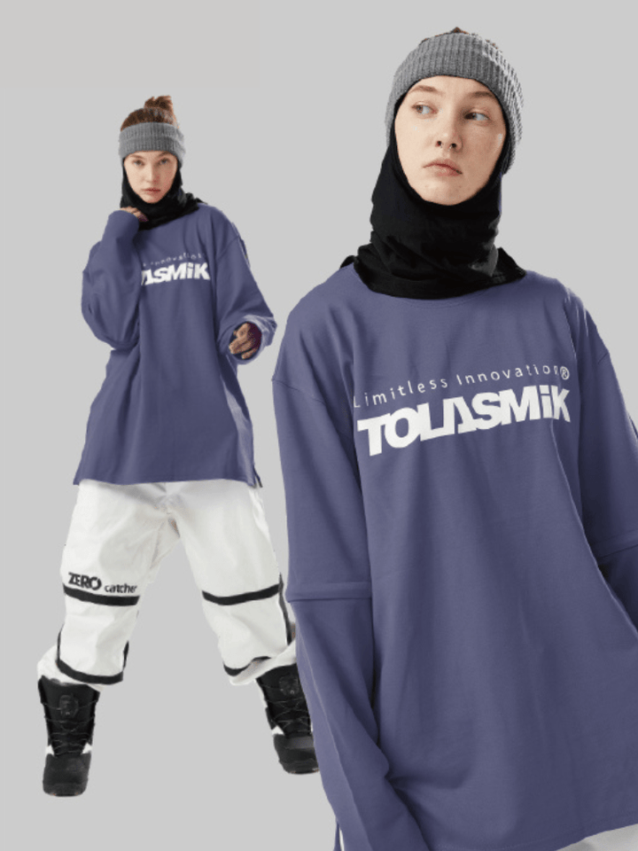 Tolasmik QUICK-DRY Sweatshirt - Dark Purple Series - Unisex - Snowears- Hoodies & Sweaters