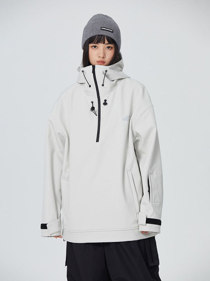 Searipe Basic Chic Half-zip Insulated Hoodie - Snowears-snowboarding skiing jacket pants accessories
