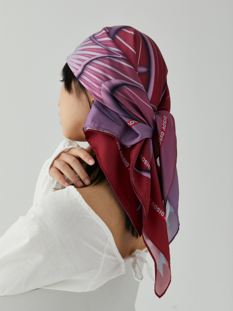 DISOV Silent Undercurrent Bandana Purple DISOV | Snowears.com