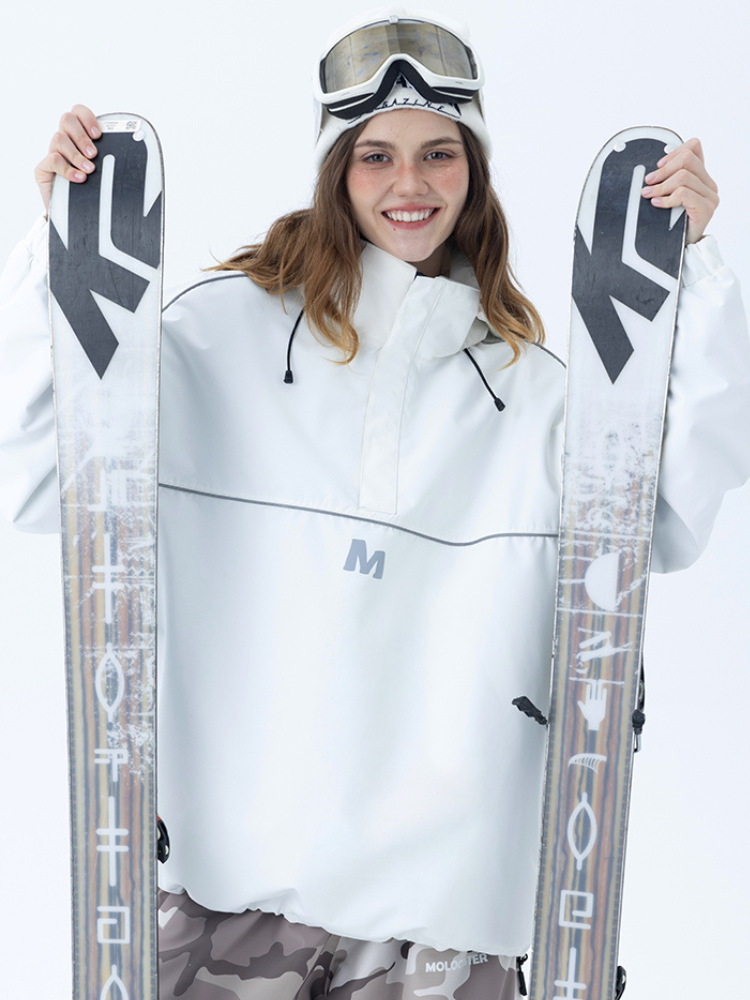 Molocoster Drift 3L Baggy Ski Fleece Pullover - Unisex - Snowears