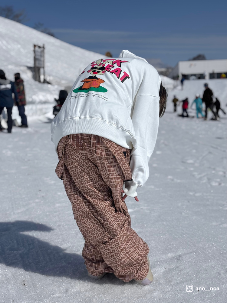 TRICKER White Frost Peak Fleece Hoodie - Women's - Snowears- Hoodies & Sweaters