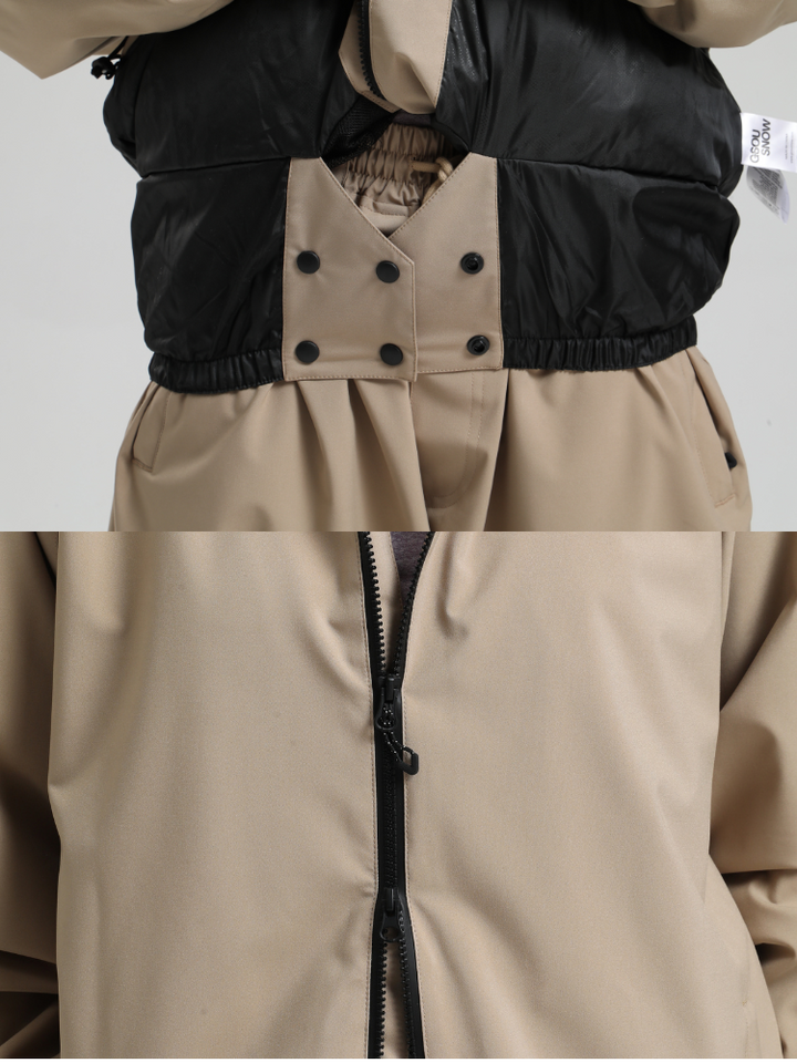 Gsou Snow Bold Cow Print Snow Jacket – Women's - Snowears