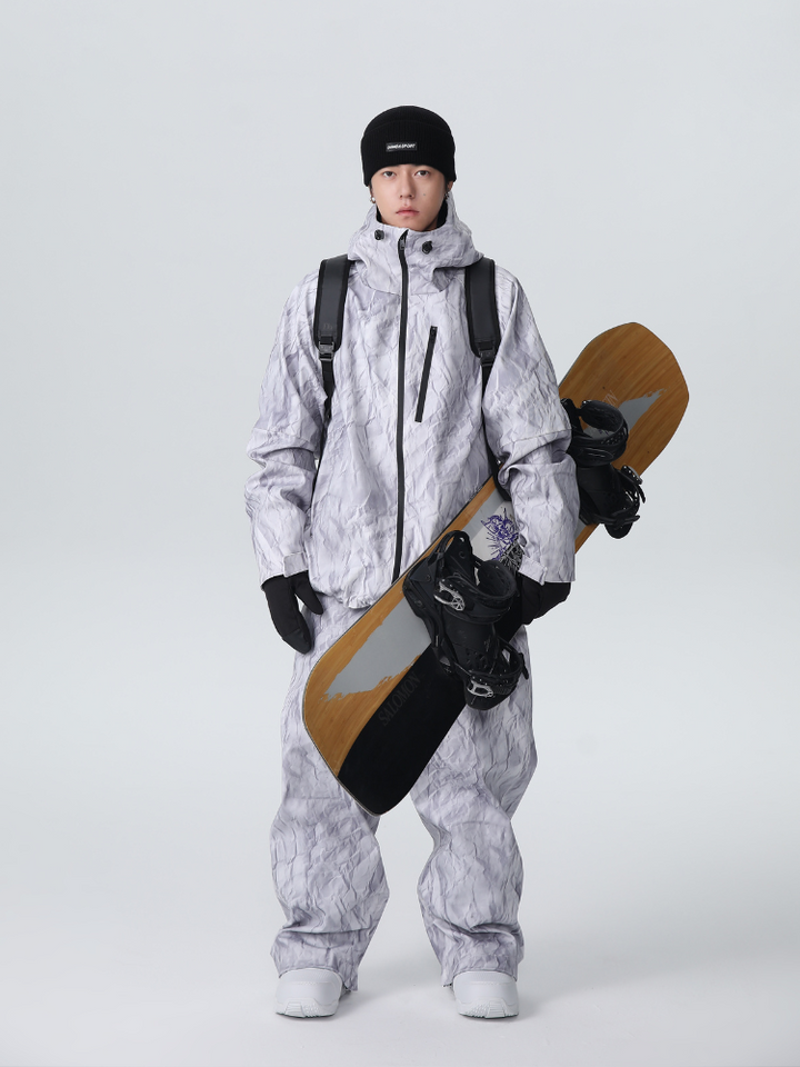 Searipe Denim Drift Baggy Snow Suit - Men's - Snowears- Suits