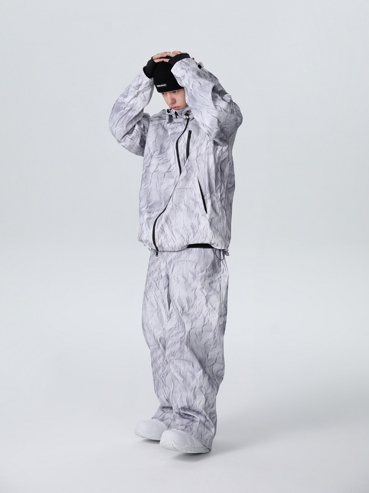 Searipe Denim Drift Baggy Snow Suit - Men's - Snowears- Suits