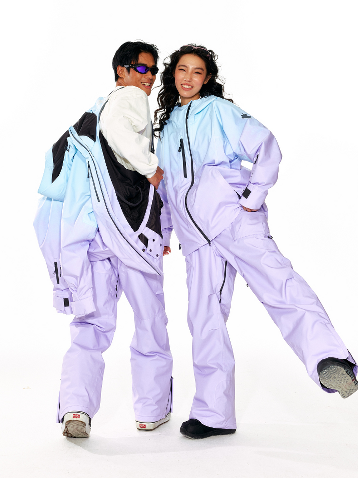 LITAN Alpine Teflon Purple Jacket - Unisex - Snowears- Jackets