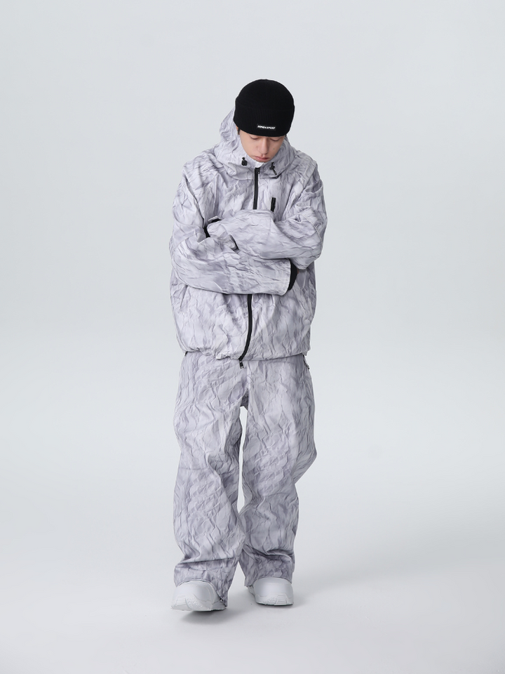 Searipe Denim Drift Baggy Snow Suit - Men's - Snowears- Suits