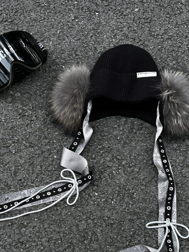 BCG Punk Fluffy Beanie - Snowears- beanie