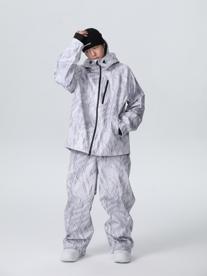 Searipe Denim Drift Baggy Snow Suit - Men's - Snowears- Suits