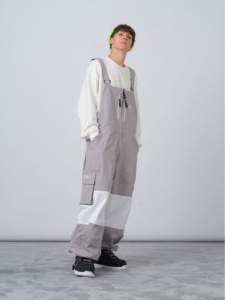 NANDN X DOLL Baggy Bibs - Snowears-snowboarding skiing jacket pants accessories