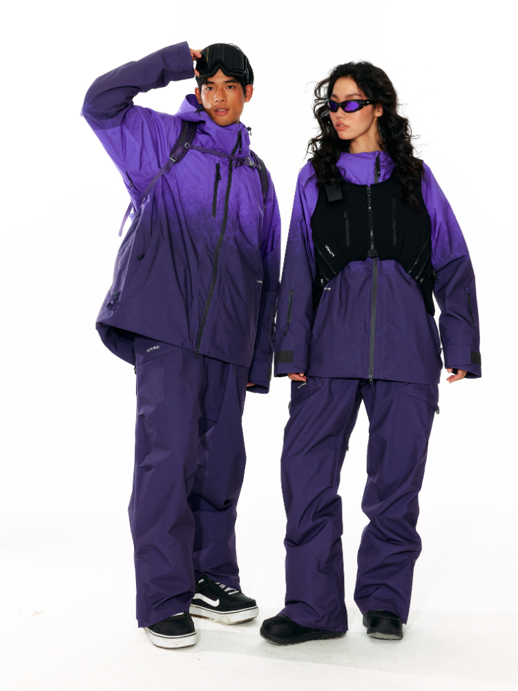 LITAN Alpine Teflon Purple Jacket - Unisex LITAN | Snowears.com