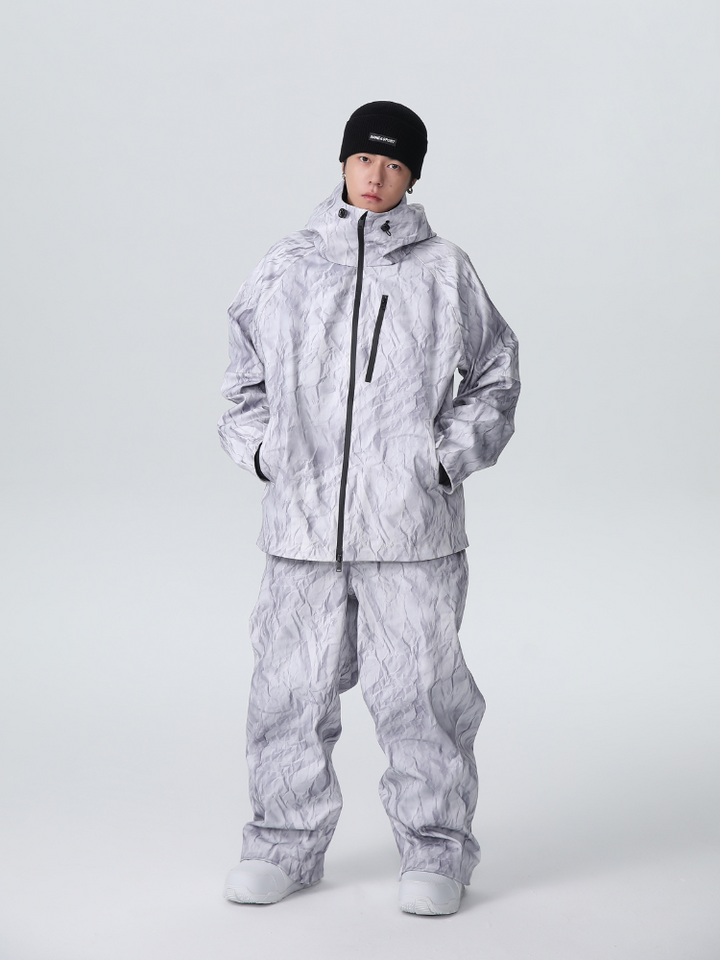 Searipe Denim Drift Baggy Snow Suit - Men's - Snowears- Suits