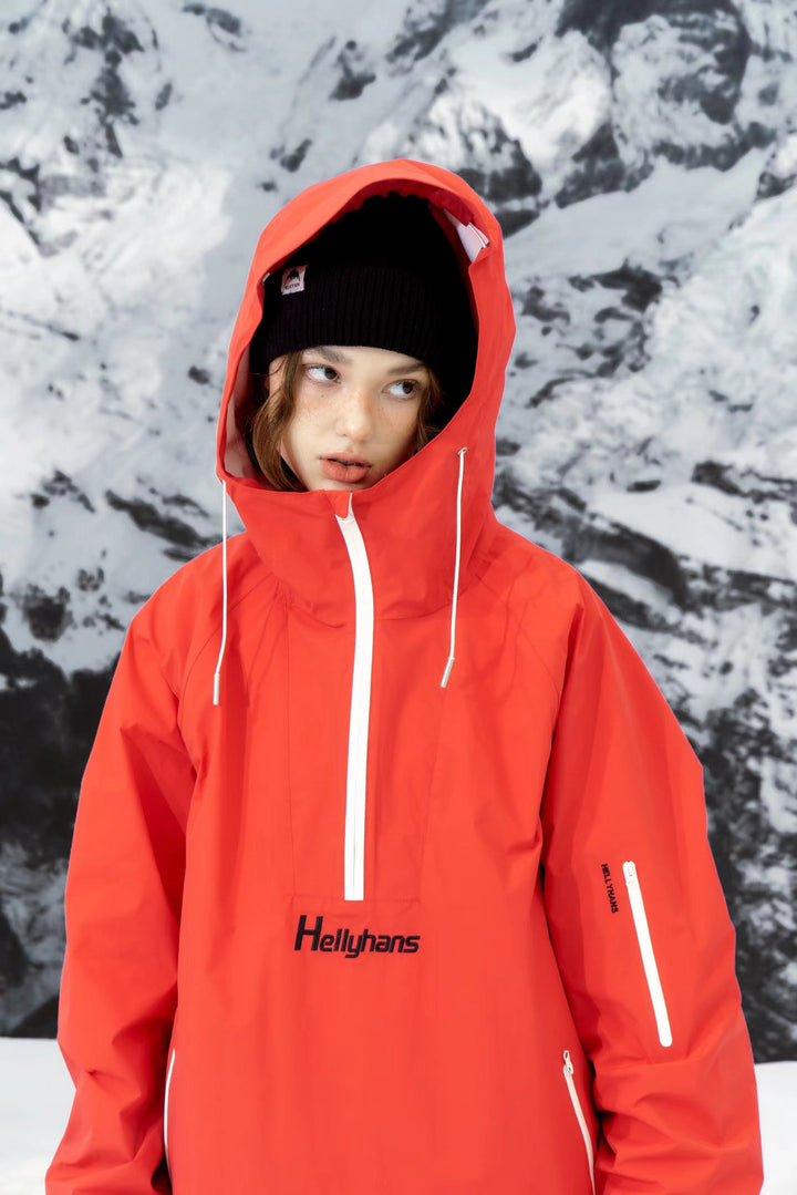 Hellystudio Alpine Snow Pullover Jacket - Women's - Snowears- Womens snowboard/Ski Jackets