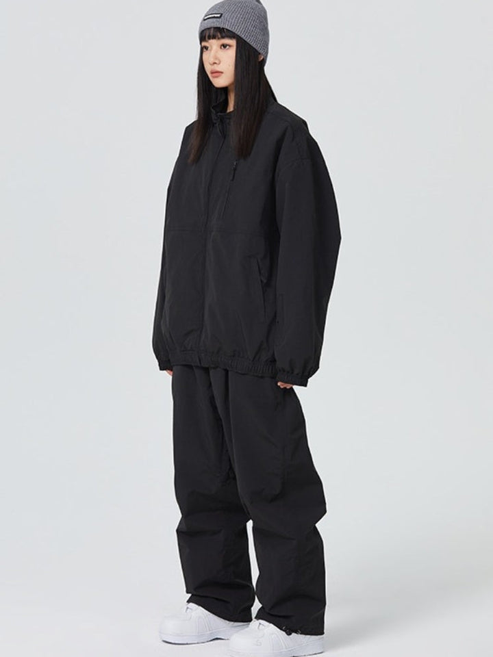 Searipe Baggy Style Monochrome Shell Snow Suit - Women's - Snowears- Suits