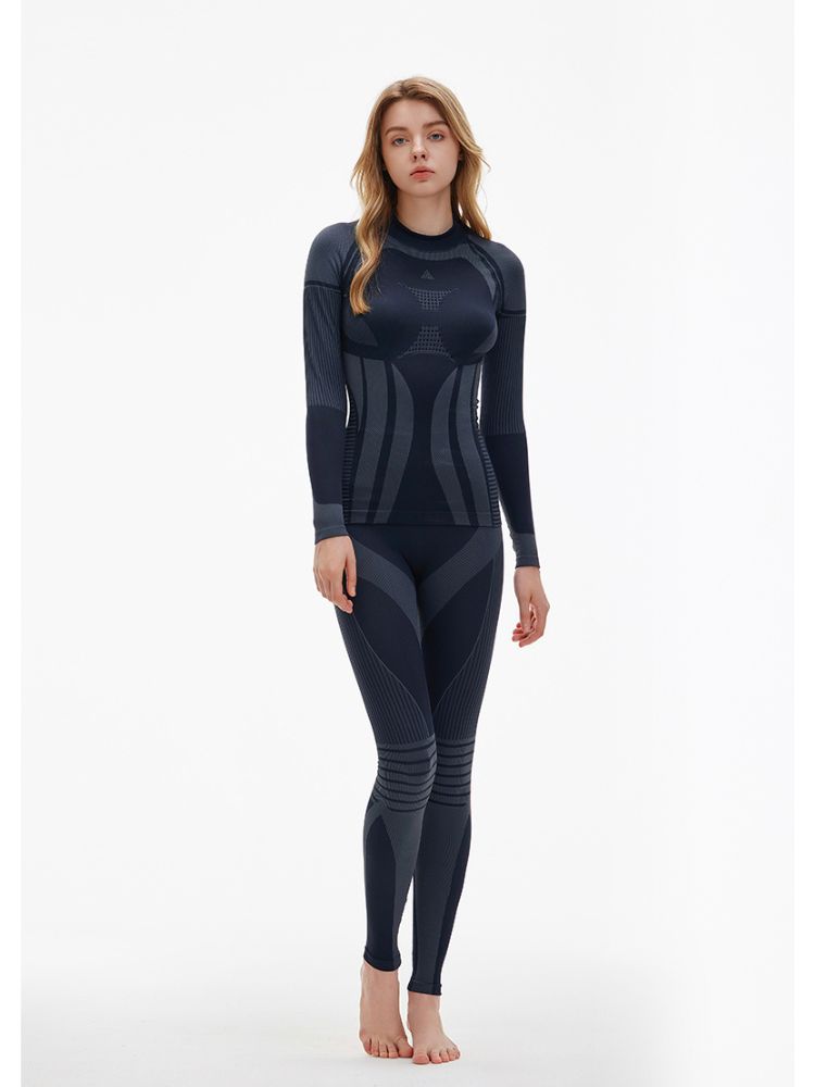 NANDN Seamless Body-Hugging Base Layer - Women's - Snowears- Ski Thermal Underwear