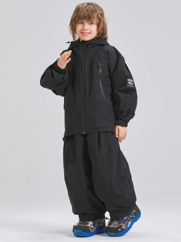 Doorek Kids Rabbit Ears Hooded Jacket - Snowears- Ski Jacket