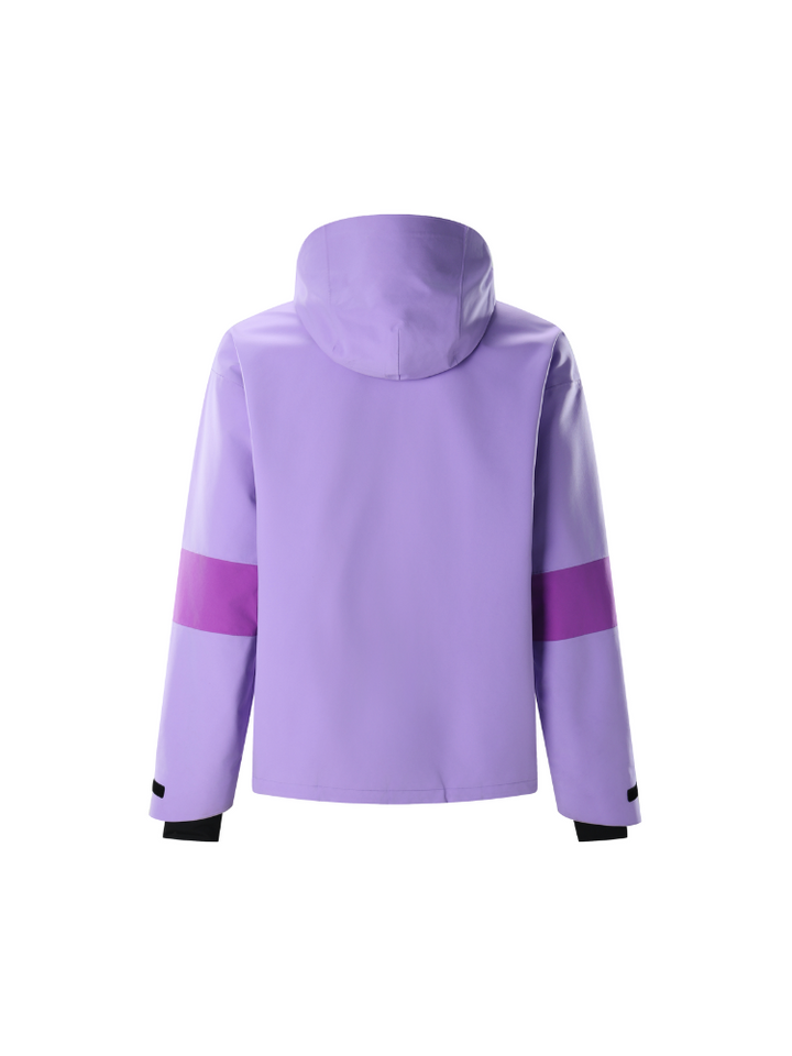 Winter Ticket Violet Oversized Snow Jacket - Unisex - Snowears- Ski/Snowboard Jackets