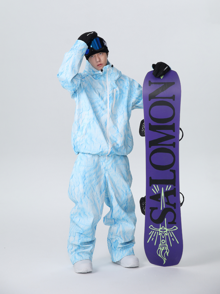 Searipe Denim Drift Baggy Snow Suit - Men's - Snowears- Suits