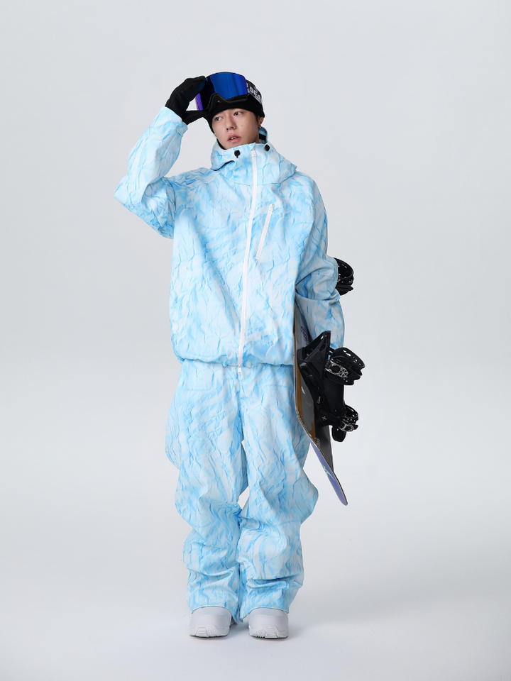 Searipe Denim Drift Baggy Snow Suit - Men's - Snowears- Suits