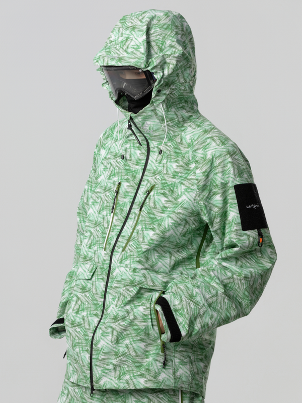 Jungfrau Aurora Green 3L Snow Jacket - Unisex