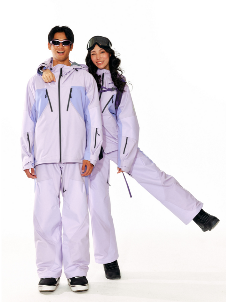 LITAN Downhill 3L Insulated Snow Pants - Unisex - Snowears- bib pants