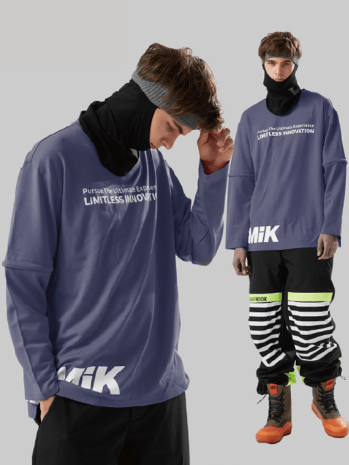 Tolasmik QUICK-DRY Sweatshirt - Dark Purple Series - Unisex - Snowears- Hoodies & Sweaters