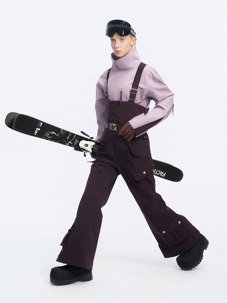 BCG New Vintage 3L Flared Ski Bibs – Women’s BCG | Snowears.com