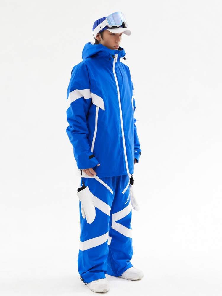 Doorek 3L Adventure Snow Suit - Men's Blue Doorek | Snowears.com