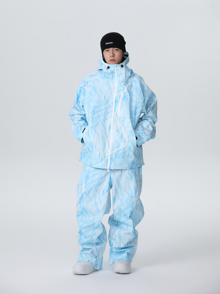 Searipe Denim Drift Baggy Snow Suit - Men's - Snowears- Suits