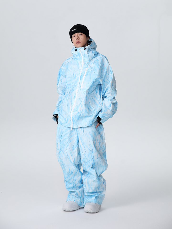 Searipe Denim Drift Baggy Snow Suit - Men's - Snowears- Suits