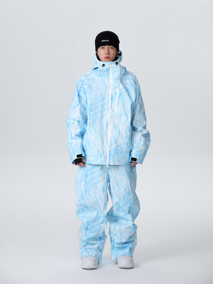 Searipe Denim Drift Baggy Snow Suit - Men's - Snowears- Suits