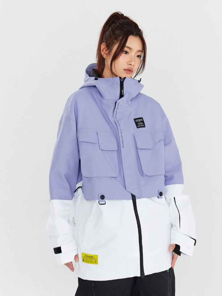 NANDN X DOLL Colorblock Insulated Ski Jacket - Women's - Snowears- Jackets