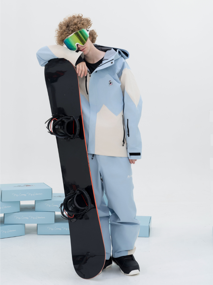 MYSNOWAY Glacier Blue 3L Snow Suit - Men's - Snowears- Suits
