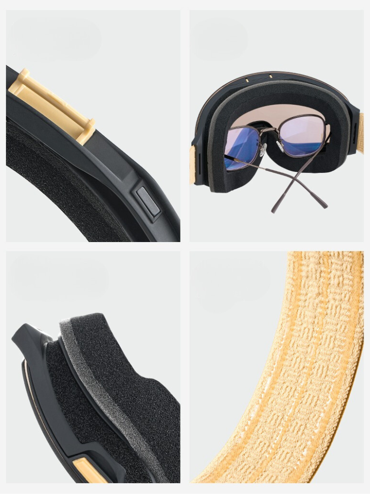 NANEND LumenFlash Zeiss Ski Goggles - Snowears- goggle
