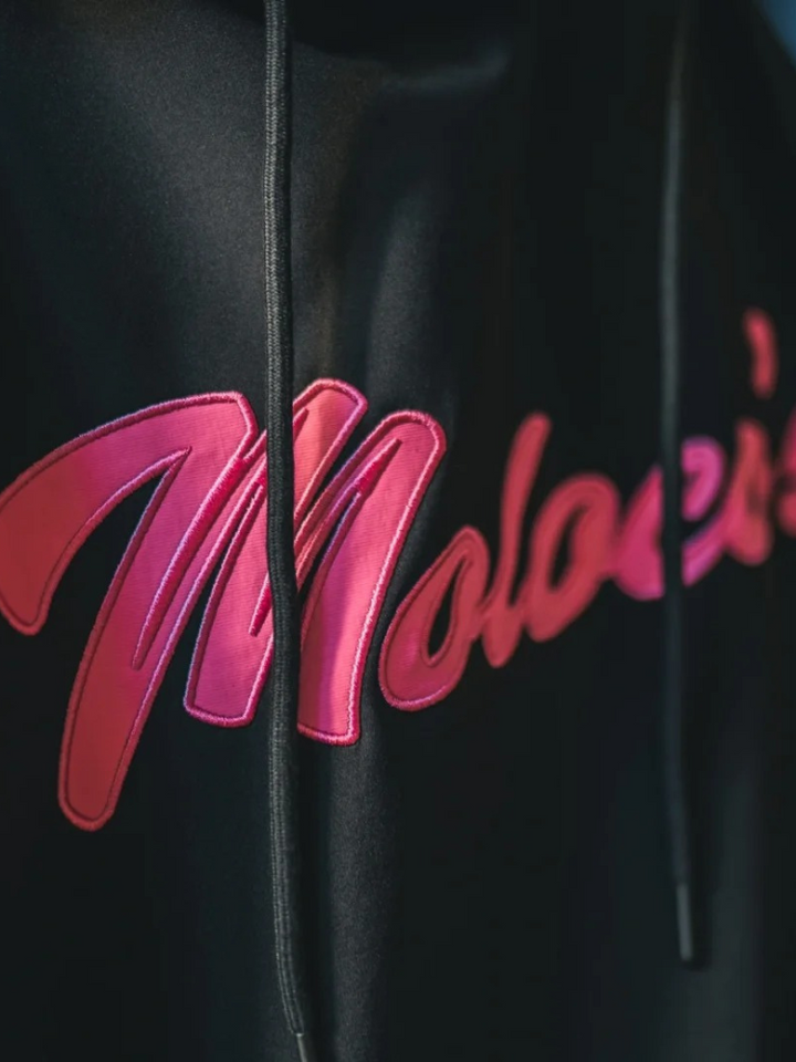 Molocoster Pink Crest Pullover Hoodie - Unisex - Snowears- Hoodies & Sweaters