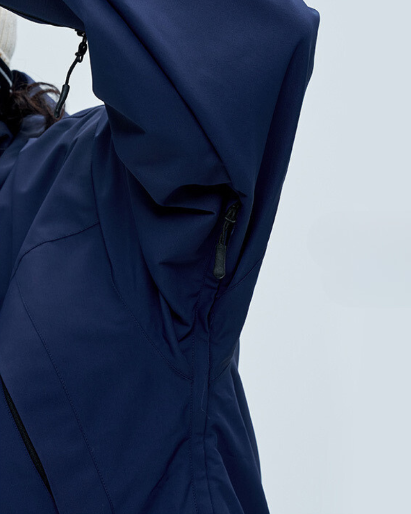 NIS 2L Solid Color Loose Jacket - Unisex - Snowears- Ski/Snowboard Jackets