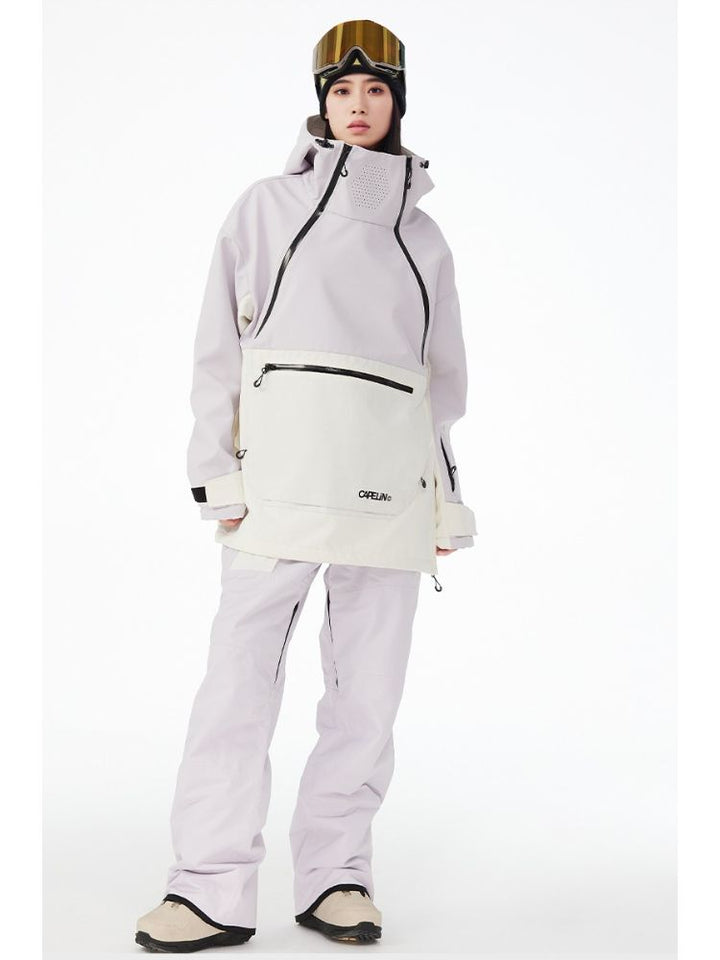 Capelin Crew Double Zippers Insulated Pullover Jacket - Women's - Snowears- Womens snowboard/Ski Jackets