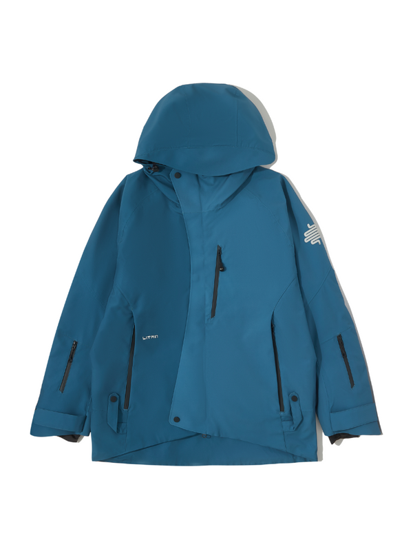 LITAN Gradient Color Mountain Snow Jacket - Snowears-snowboarding skiing jacket pants accessories